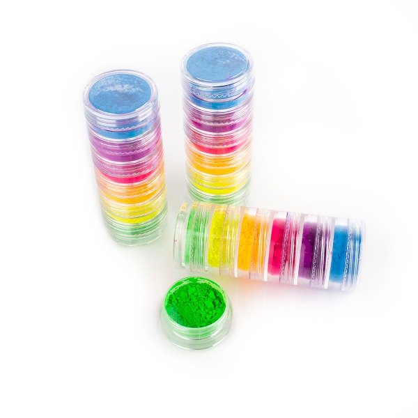 Pigmentos pastel Make UP y uñas 6 colores